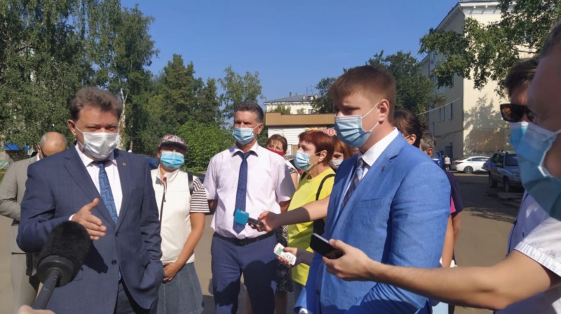 Мэр Томска Иван Кляйн лично проверил ход подготовки города к зиме