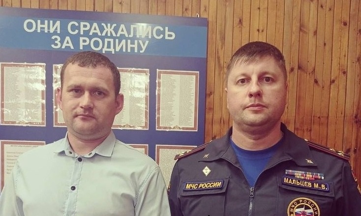 Житель Самусь получил медаль МЧС России за спасение человека из горящего дома