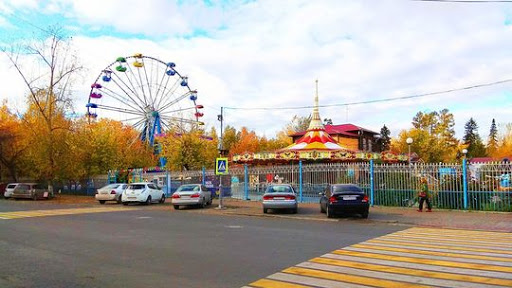 Аттракционы заработали в томском Горсаду Аттракционы заработали в томском Горсаду